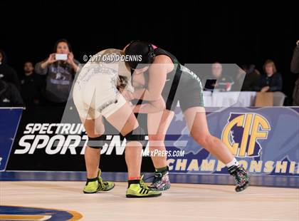 Thumbnail 2 in CIF State Girls Wrestling Championships (Finals) photogallery.