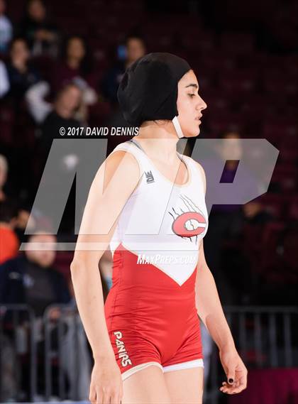 Thumbnail 3 in CIF State Girls Wrestling Championships (Finals) photogallery.