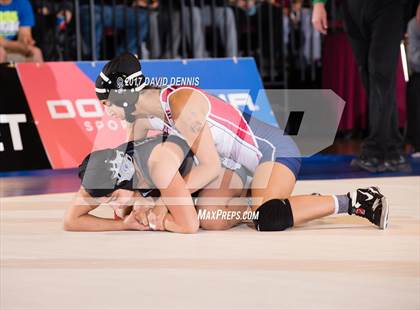 Thumbnail 3 in CIF State Girls Wrestling Championships (Finals) photogallery.