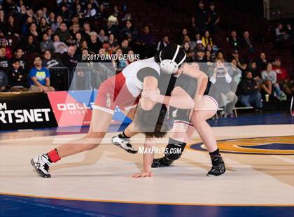 Thumbnail 2 in CIF State Girls Wrestling Championships (Finals) photogallery.
