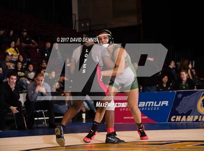 Thumbnail 3 in CIF State Girls Wrestling Championships (Finals) photogallery.