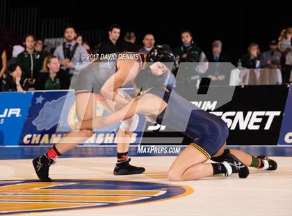 Thumbnail 2 in CIF State Girls Wrestling Championships (Finals) photogallery.