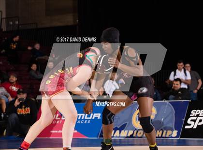 Thumbnail 3 in CIF State Girls Wrestling Championships (Finals) photogallery.