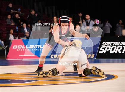 Thumbnail 2 in CIF State Girls Wrestling Championships (Finals) photogallery.