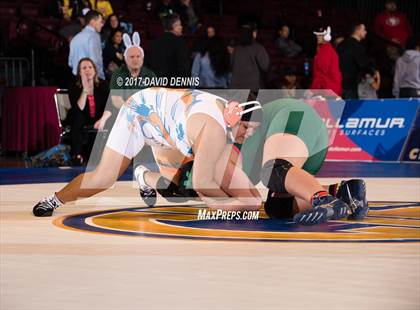 Thumbnail 3 in CIF State Girls Wrestling Championships (Finals) photogallery.