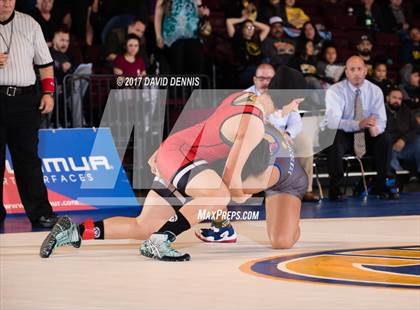 Thumbnail 3 in CIF State Girls Wrestling Championships (Finals) photogallery.