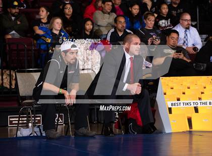 Thumbnail 2 in CIF State Girls Wrestling Championships (Finals) photogallery.