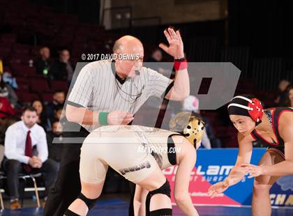 Thumbnail 3 in CIF State Girls Wrestling Championships (Finals) photogallery.