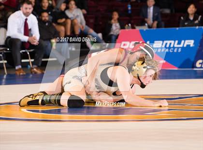 Thumbnail 2 in CIF State Girls Wrestling Championships (Finals) photogallery.