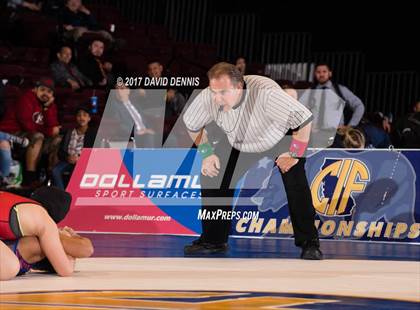 Thumbnail 3 in CIF State Girls Wrestling Championships (Finals) photogallery.