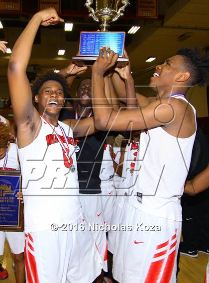 Thumbnail 1 in Narbonne vs. Westchester (CIF LA City Section Open Division Final) photogallery.