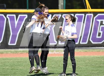 Thumbnail 1 in Harding University vs Ardrey Kell (SoMeck 7 Conference Tournament) photogallery.