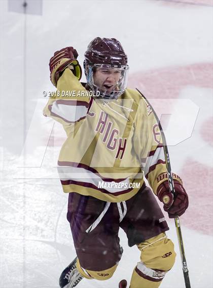 Thumbnail 2 in Hingham vs. Boston College High (MIAA D1A) photogallery.