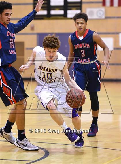 Thumbnail 1 in Dublin vs. Amador Valley (Windsor Holiday Classic) photogallery.