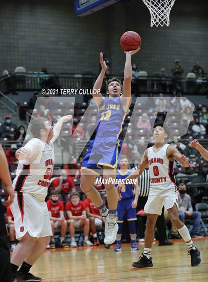 Thumbnail 2 in San Juan vs. Grand County (UHSAA 3A Quarterfinal) photogallery.