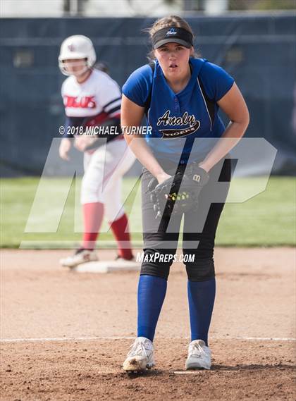 Thumbnail 2 in Analy vs. Rancho Cotate (Napa Tournament) photogallery.
