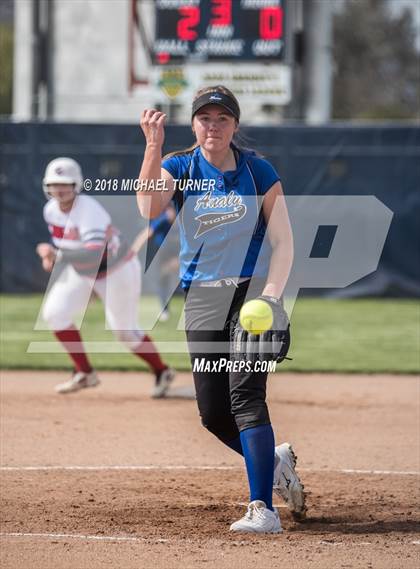 Thumbnail 1 in Analy vs. Rancho Cotate (Napa Tournament) photogallery.