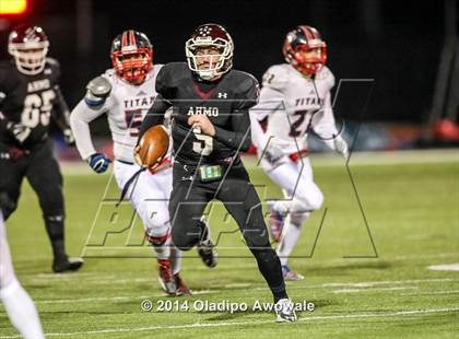 Thumbnail 3 in Wylie vs. Centennial (UIL 5A Bi-District Playoff) photogallery.