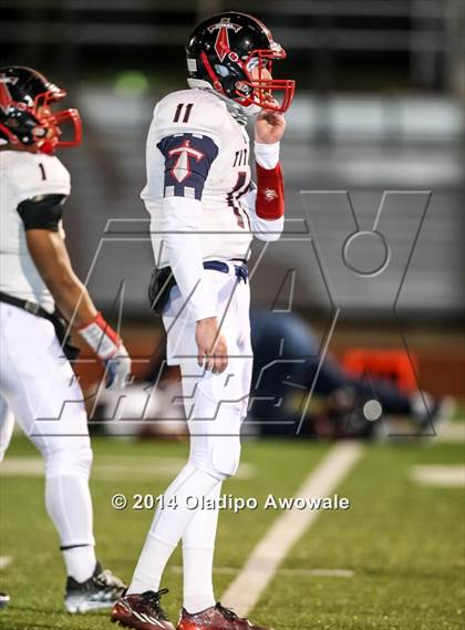 Thumbnail 2 in Wylie vs. Centennial (UIL 5A Bi-District Playoff) photogallery.