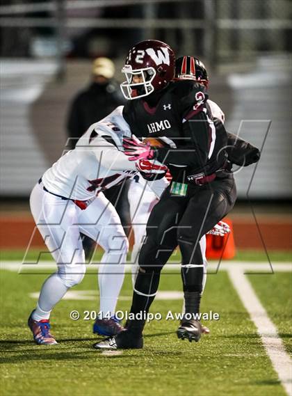 Thumbnail 3 in Wylie vs. Centennial (UIL 5A Bi-District Playoff) photogallery.