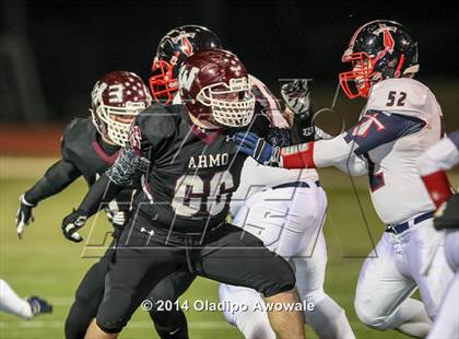Thumbnail 3 in Wylie vs. Centennial (UIL 5A Bi-District Playoff) photogallery.