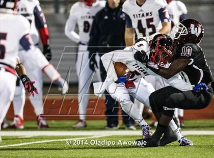 Thumbnail 1 in Wylie vs. Centennial (UIL 5A Bi-District Playoff) photogallery.