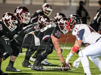 Thumbnail 2 in Wylie vs. Centennial (UIL 5A Bi-District Playoff) photogallery.