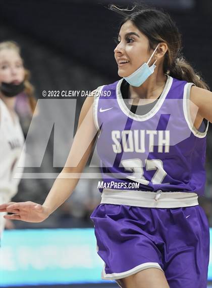 Thumbnail 2 in Denver South vs Dakota Ridge (Ball Arena) photogallery.