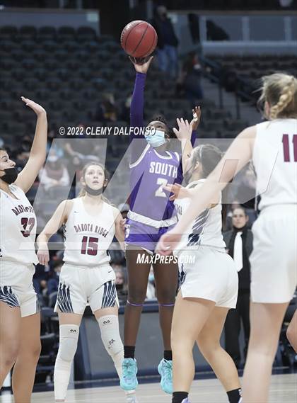 Thumbnail 1 in Denver South vs Dakota Ridge (Ball Arena) photogallery.