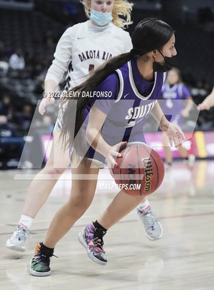 Thumbnail 2 in Denver South vs Dakota Ridge (Ball Arena) photogallery.