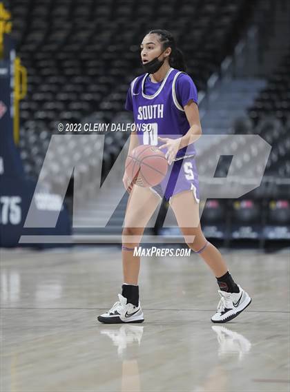 Thumbnail 2 in Denver South vs Dakota Ridge (Ball Arena) photogallery.