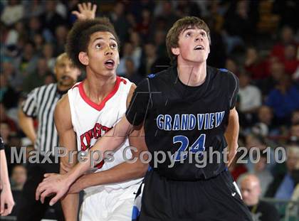 Thumbnail 1 in Grandview vs. Fairview (5A Quarterfinals) photogallery.