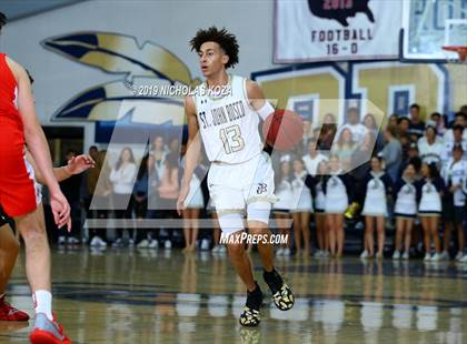 Thumbnail 2 in Mater Dei vs. St. John Bosco photogallery.