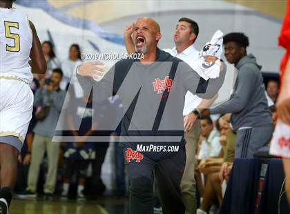 Thumbnail 3 in Mater Dei vs. St. John Bosco photogallery.