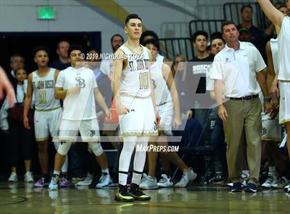 Thumbnail 1 in Mater Dei vs. St. John Bosco photogallery.