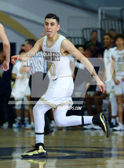 Thumbnail 2 in Mater Dei vs. St. John Bosco photogallery.