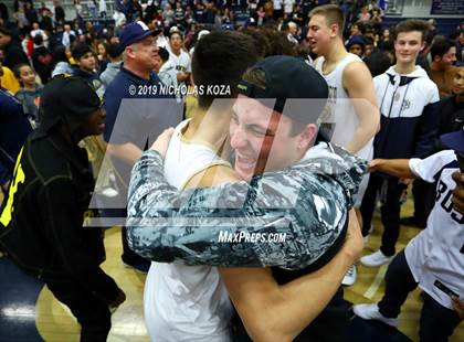 Thumbnail 1 in Mater Dei vs. St. John Bosco photogallery.