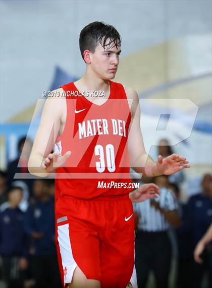 Thumbnail 1 in Mater Dei vs. St. John Bosco photogallery.