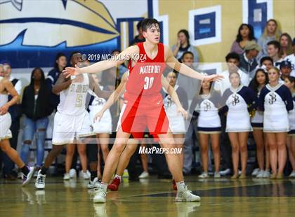 Thumbnail 1 in Mater Dei vs. St. John Bosco photogallery.