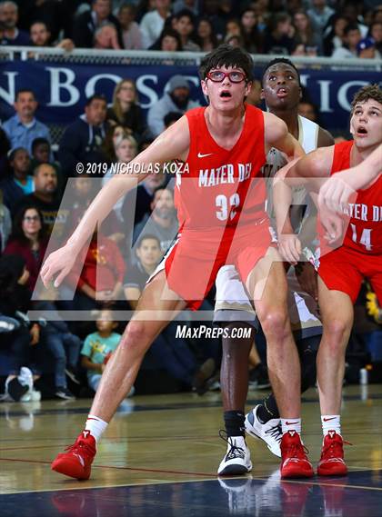 Thumbnail 3 in Mater Dei vs. St. John Bosco photogallery.