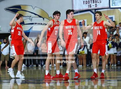 Thumbnail 1 in Mater Dei vs. St. John Bosco photogallery.