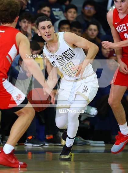Thumbnail 3 in Mater Dei vs. St. John Bosco photogallery.