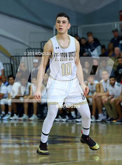 Thumbnail 3 in Mater Dei vs. St. John Bosco photogallery.