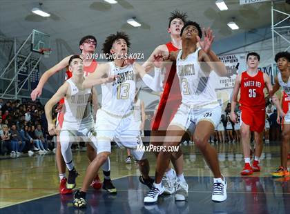 Thumbnail 1 in Mater Dei vs. St. John Bosco photogallery.