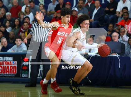 Thumbnail 3 in Mater Dei vs. St. John Bosco photogallery.