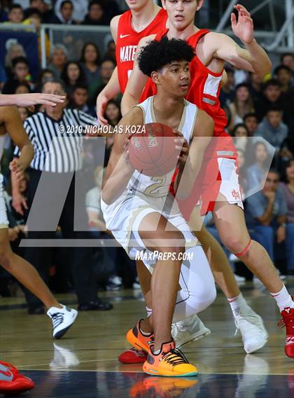 Thumbnail 1 in Mater Dei vs. St. John Bosco photogallery.