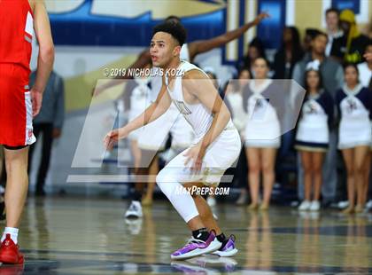 Thumbnail 1 in Mater Dei vs. St. John Bosco photogallery.