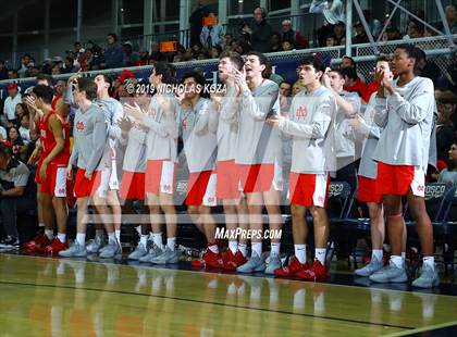 Thumbnail 2 in Mater Dei vs. St. John Bosco photogallery.