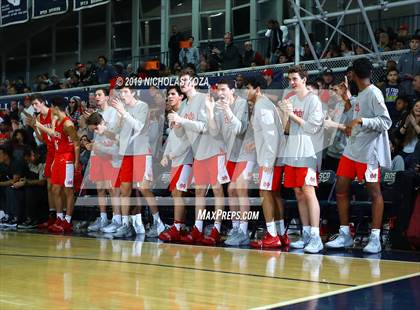 Thumbnail 3 in Mater Dei vs. St. John Bosco photogallery.
