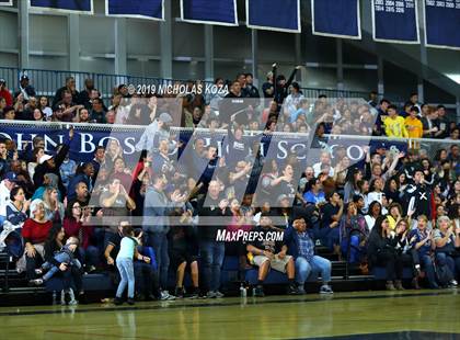 Thumbnail 3 in Mater Dei vs. St. John Bosco photogallery.